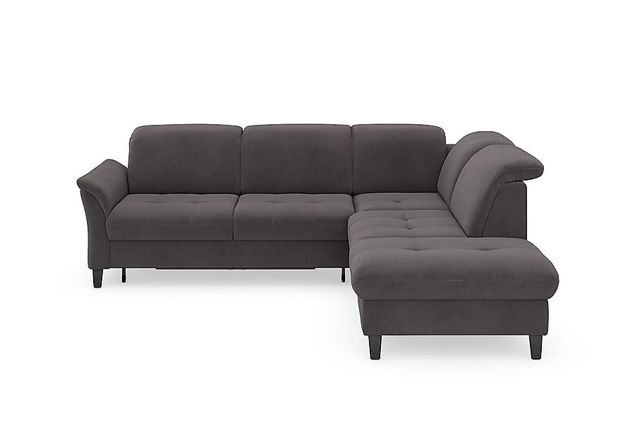 sit&more "Maggiore L-Form" wahlweise mit Kopfteilverstellung, Bettfunktion günstig online kaufen