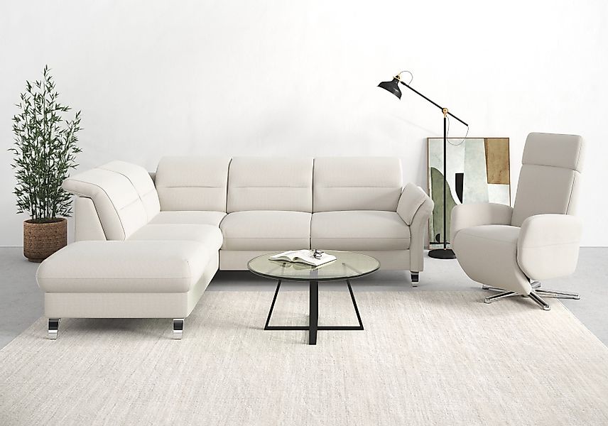 sit&more Ecksofa Grenoble L-Form mit Federkern, günstig online kaufen