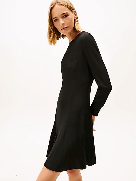 Tommy Jeans Minikleid "TJW MINI F&F LS DRESS" günstig online kaufen