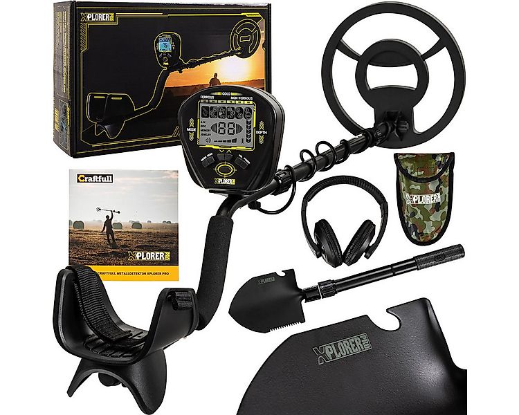 Craftfull Metalldetektor inkl. Transporttasche, Metalldetektor, Kopfhörer & günstig online kaufen