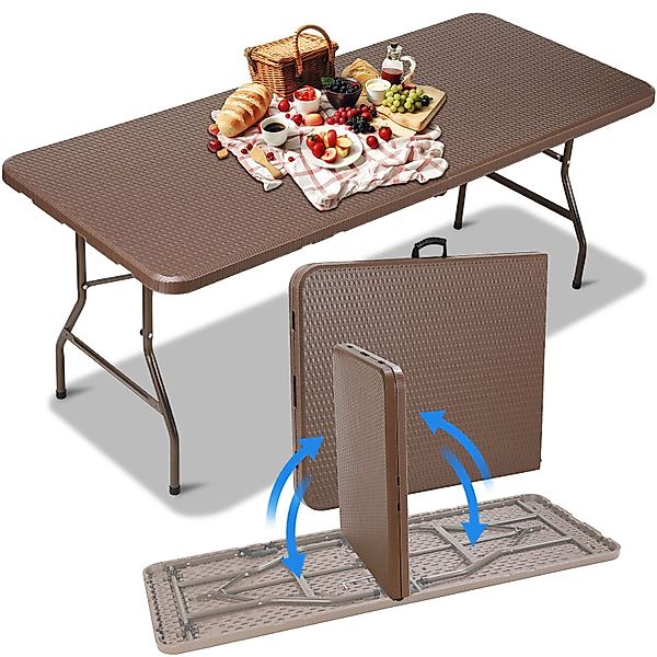 TLGREEN Campingtisch Partytisch, Gartentisch, Buffettisch, Buffettisch günstig online kaufen