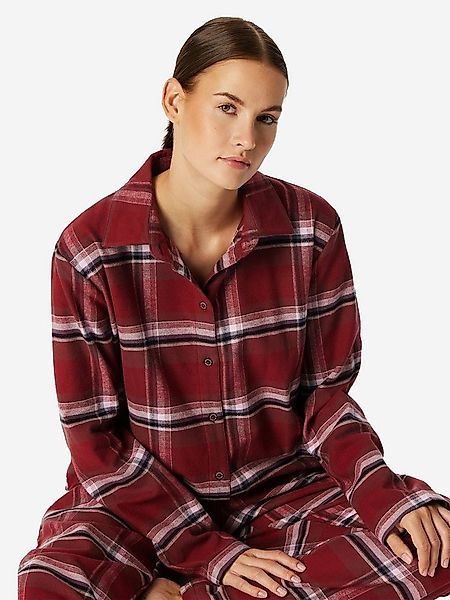 Schiesser Pyjama Selected Premium Warming (2 tlg) schlafanzug schlafmode be günstig online kaufen