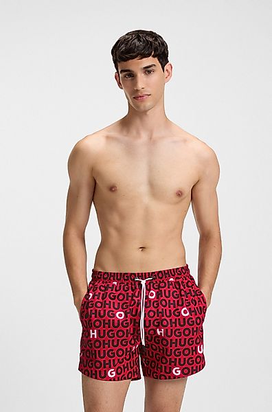 HUGO Underwear Badehose "TORTUGA", mit Allover-Logoschriftzug günstig online kaufen