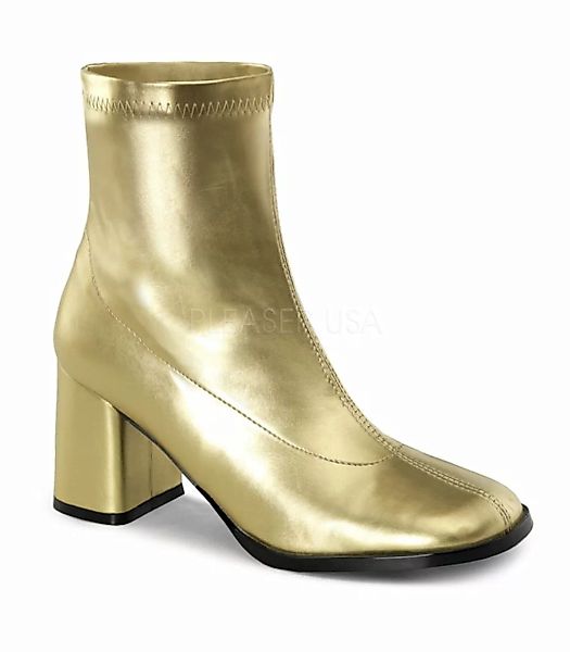 Klassische Stiefelette GOGO-150 - Gold (Schuhgröße: EUR 40) günstig online kaufen