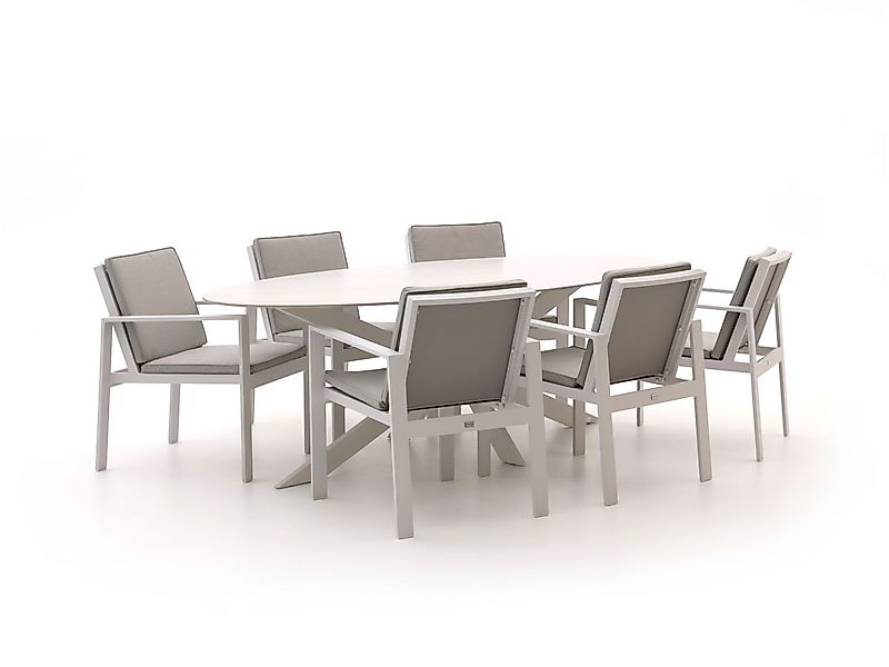 Bellagio Vezzano/Furato ellips 240 cm Gartenmöbel-Set 7-teilig günstig online kaufen