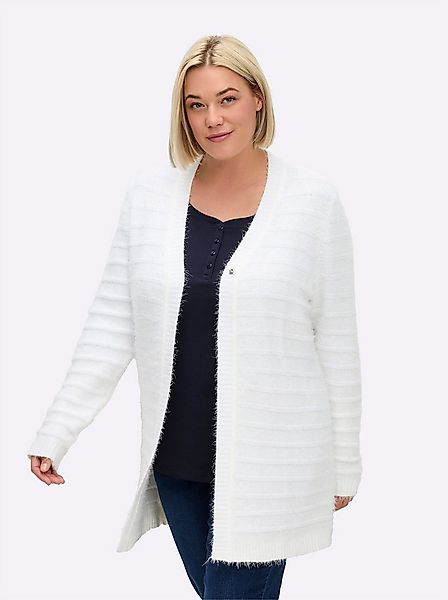 Sheego Strickjacke Strickjacke . günstig online kaufen