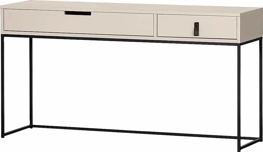 WOOOD Konsolentisch "Silas" viel Stauraum, zwei Schubladen, H 74 cm x B 140 günstig online kaufen