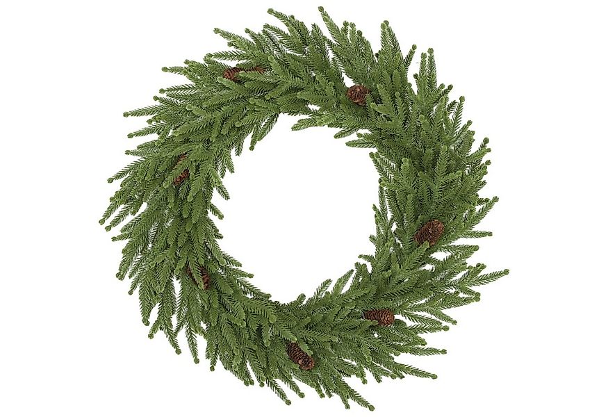 MC Star Dekokranz Weihnachtskranz mit Zapfen, Türkranz Künstlicher Weihnach günstig online kaufen