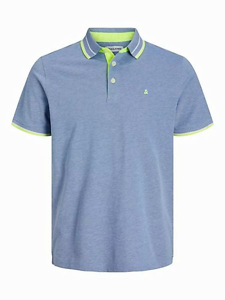 Jack & Jones Poloshirt Polo Shirt JJEPAULOS Sommer Hemd Kragen Pique Cotton günstig online kaufen