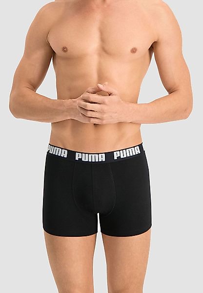 PUMA BODYWEAR Boxershorts (4-St) im sportlichen Design im SPARPACK günstig online kaufen
