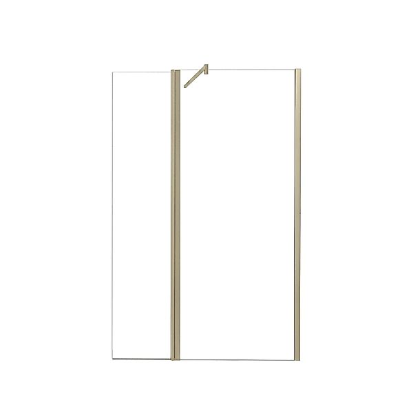AICA Walk in Duschwand B.40xH.200cm mit Flipper-Panel B.40xH.200cm 8mm  Kla günstig online kaufen