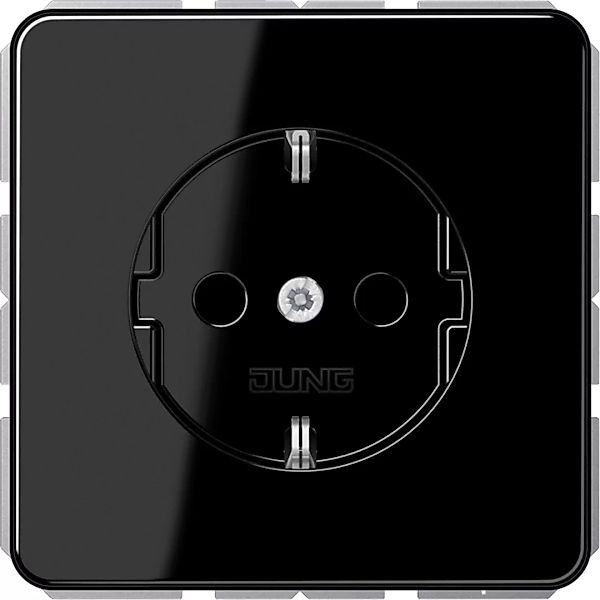 Jung SCHUKO-Steckdose schwarz CD 1520 SW - CD1520SW günstig online kaufen