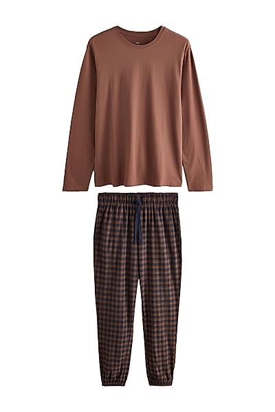 Next Pyjama Langärmeliger Thermofleece-Schlafanzug (2 tlg) günstig online kaufen