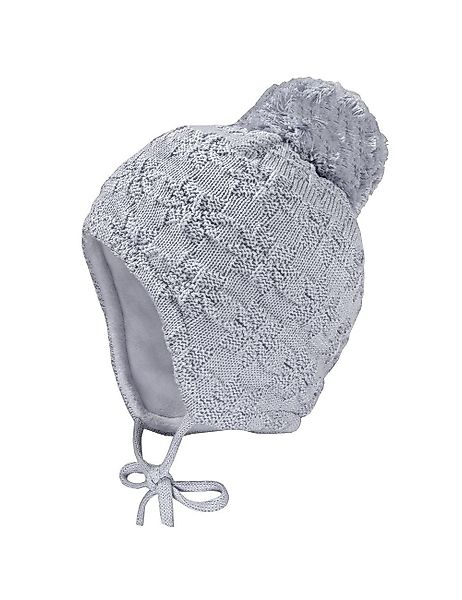 MAXIMO Strickmütze MINI-Mütze ausgenäht Struktur Norwegerstern, günstig online kaufen