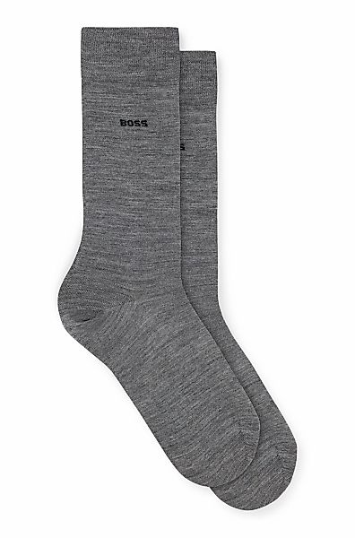 BOSS Socken "2P RS Uni WO", (Packung, 2er Pack), mit eingesticktem Markenlo günstig online kaufen