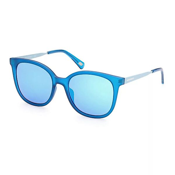 Skechers Se6099 Sonnenbrille 53 Matte Blue günstig online kaufen