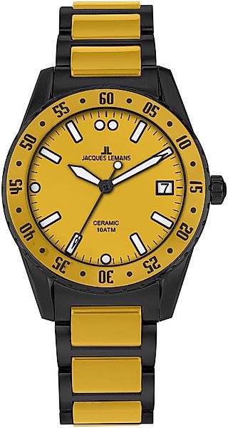 Jacques Lemans Keramikuhr Liverpool 42-10I, Quarzuhr, günstig online kaufen