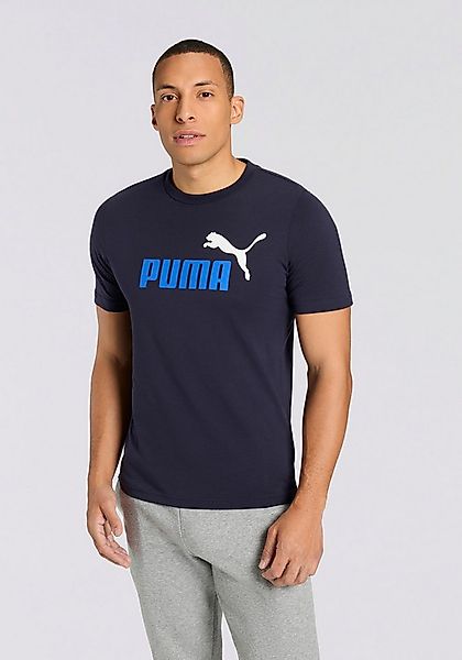 PUMA T-Shirt ESS 2 COLOR NO. 1 LOGO TEE sportlicher Stil, Kurzarmdesign, Ru günstig online kaufen