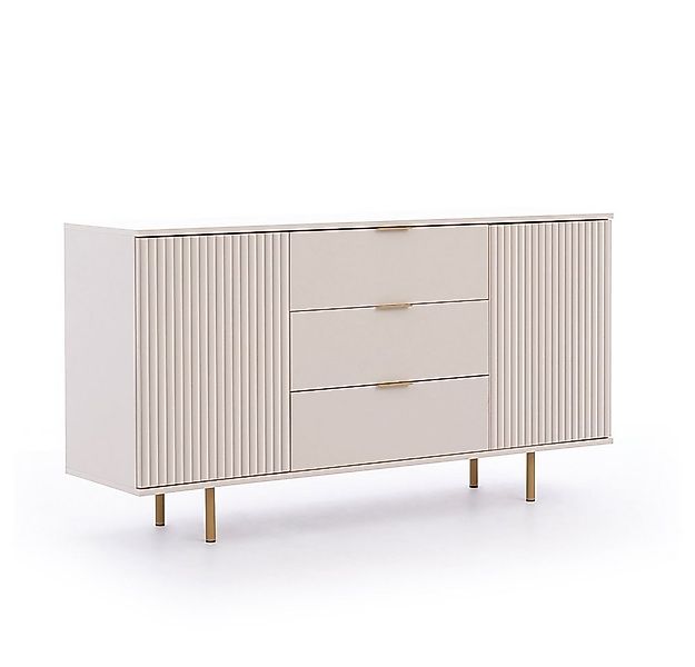 Lomadox Wohnzimmer-Set NADOR-132, (Mega-Spar-Set, 2-St., Sideboard Vitrine) günstig online kaufen