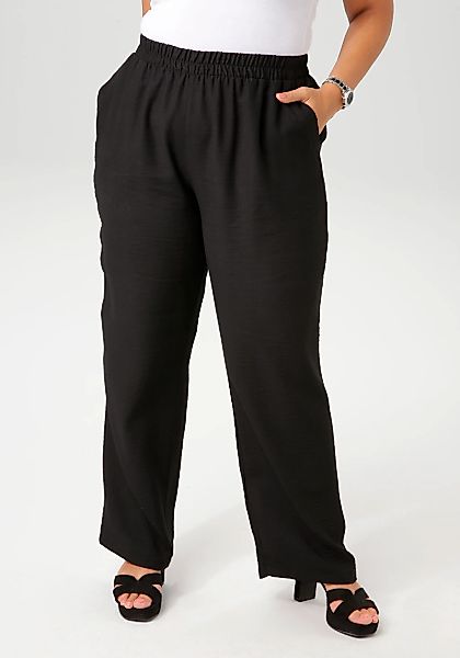 Aniston PLUS Schlupfhose, aus strukturierter Ware günstig online kaufen