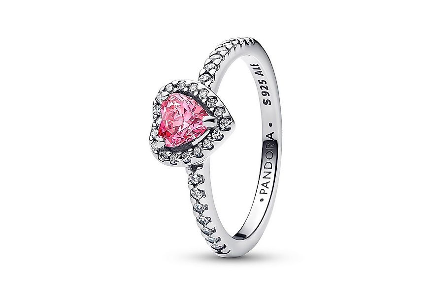 Pandora Silberring DamenErhabenes Pink günstig online kaufen