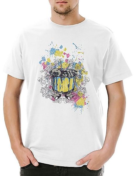 Urban Backwoods Print-Shirt Urban Backwoods Colored Zombie Hands Herren T-S günstig online kaufen