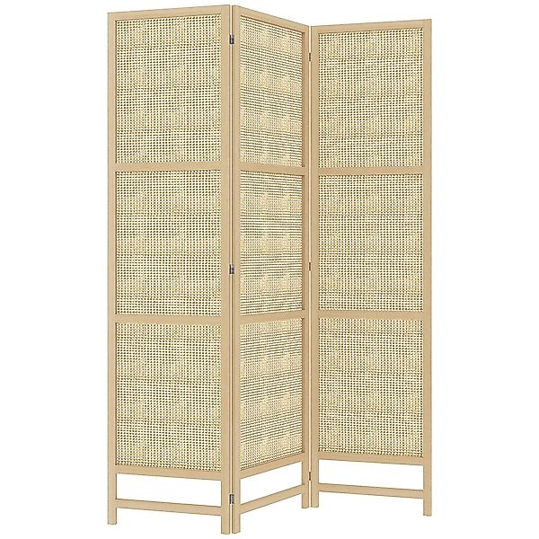HOMCOM Paravent 3-teilig 135 x 180 günstig online kaufen