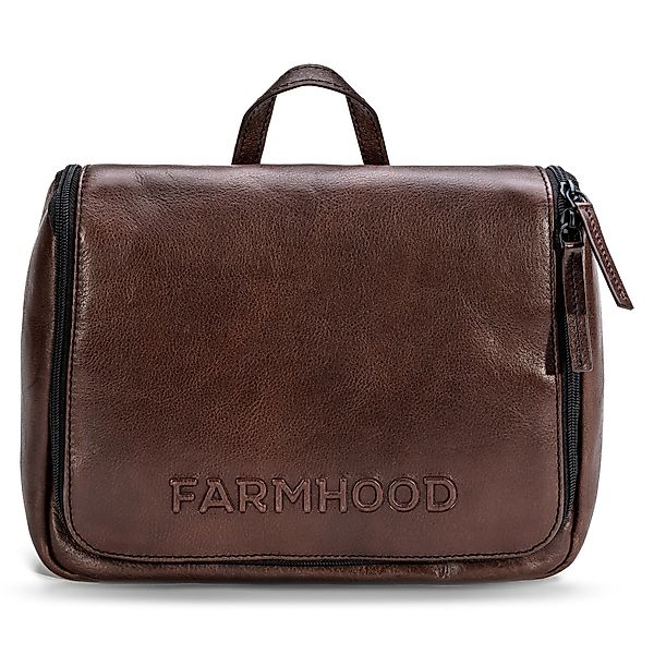 Farmhood Kulturbeutel Memphis, Leder günstig online kaufen