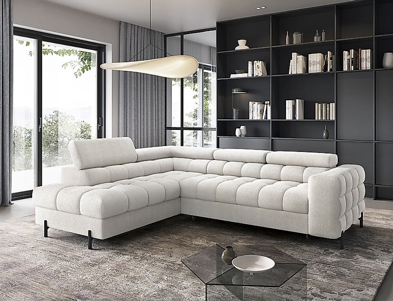 yourhouse24 Ecksofa L-Form FERUCCE Ecksofa mit günstig online kaufen