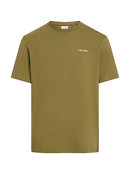 Calvin Klein T-Shirt "Micro Logo", aus dickem Winterjersey, mit Logoprint günstig online kaufen