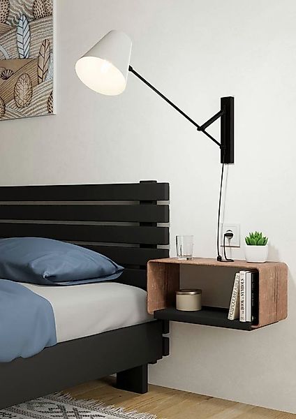 EGLO Wandleuchte FORCADET, ohne Leuchtmittel, Wandleuchte, günstig online kaufen