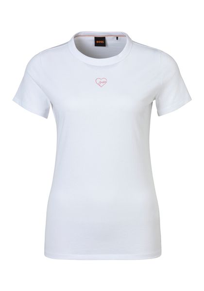 BOSS ORANGE T-Shirt Elogo Premium Damenmode günstig online kaufen
