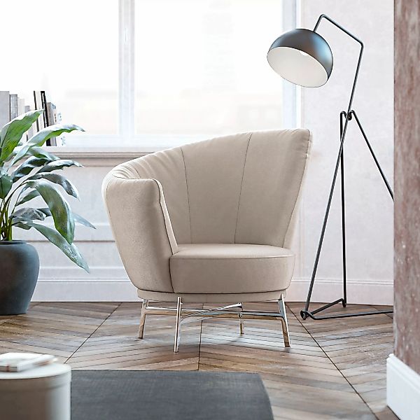 Musterring Drehsessel "Kleo", mit Drehfunktion um 360, inkl. Nierenkissen, günstig online kaufen
