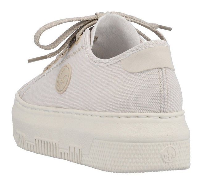 Rieker Plateausneaker aus Canvas, Freizeitschuh, Halbschuh, günstig online kaufen