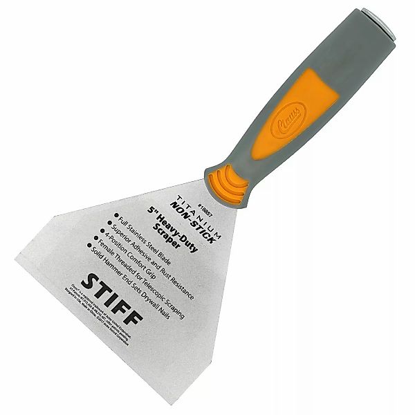 Clauss Softgrip Spachtel 5 Zoll Stiff mit Non-Stick Titaniumbeschichtung günstig online kaufen