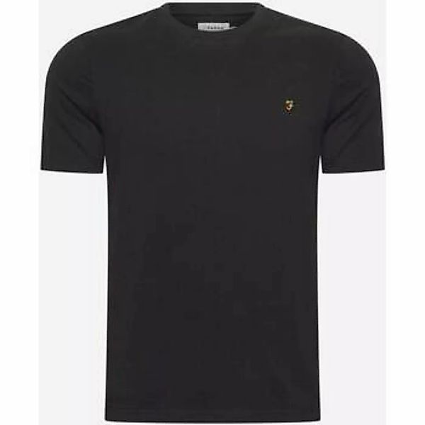 Farah  T-Shirts & Poloshirts Danny reg tee - black günstig online kaufen