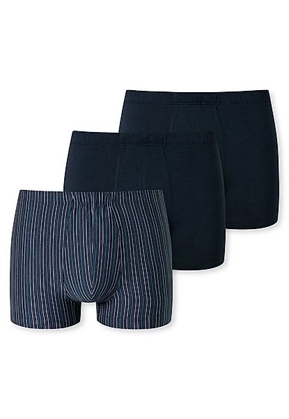 Schiesser Boxershorts Unterwäsche 95/5 Organic Cotton mehrfarbig dunkelblau günstig online kaufen
