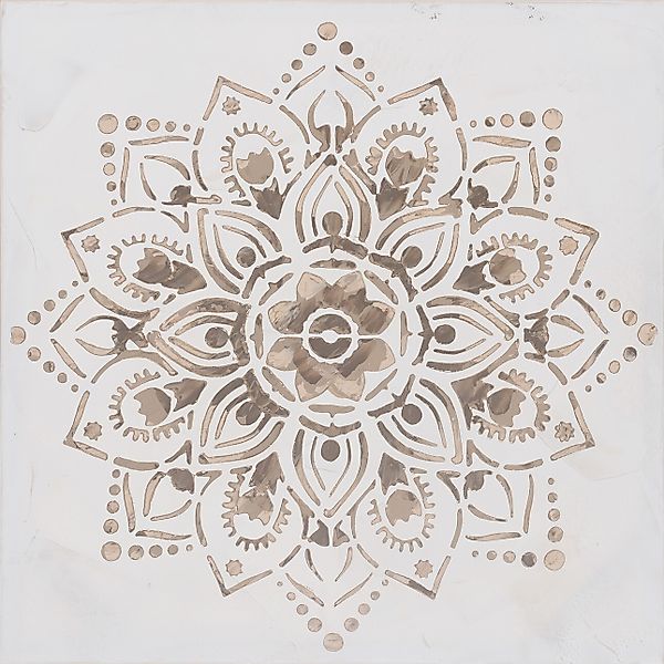 Leinwandbild Mandala I 60x60cm, 60 x 4 x 60 cm günstig online kaufen