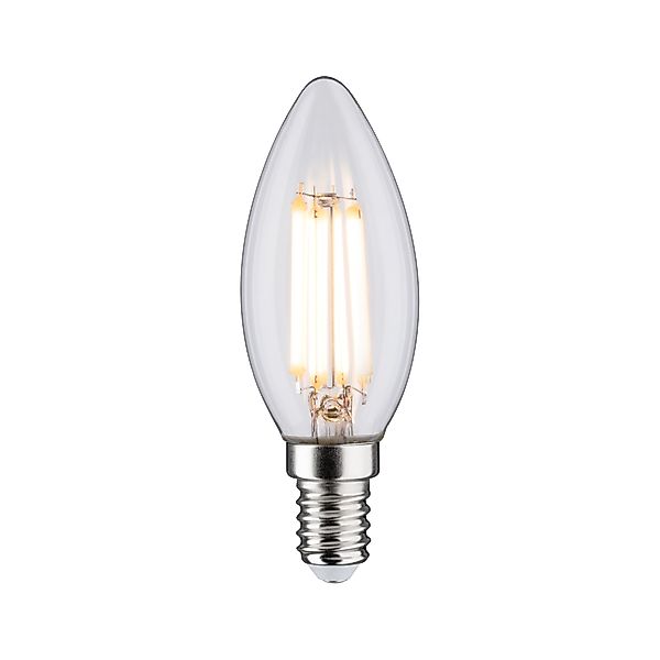 Paulmann "Filament 230V LED Kerze E14 806lm 6,5W 2700K Klar" günstig online kaufen