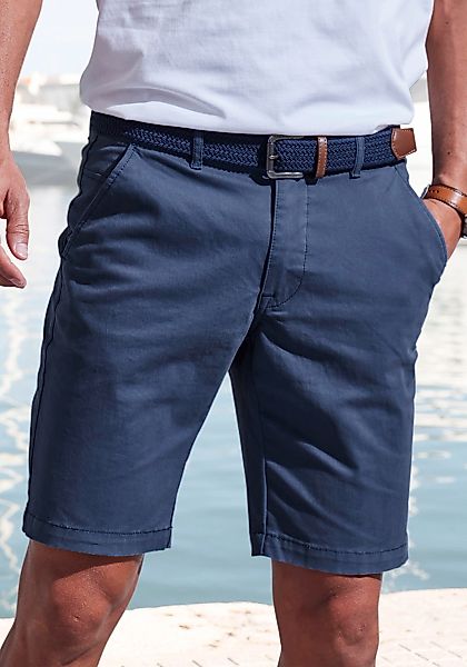 John Devin Chinoshorts "regular-fit", aus elastischer Baumwoll-Qualität günstig online kaufen