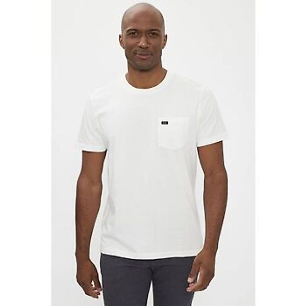 Lee  T-Shirts & Poloshirts 112320042 POCKET TEE-ECRU günstig online kaufen