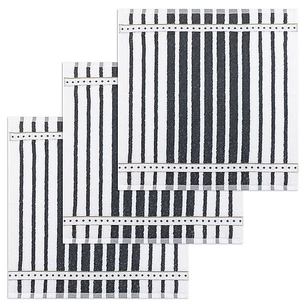 Kracht Geschirrtuch Blockstreifen, (Set, 3-tlg., Set), günstig online kaufen