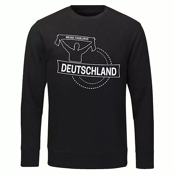multifanshop Sweatshirt Deutschland - Meine Fankurve - Pullover günstig online kaufen
