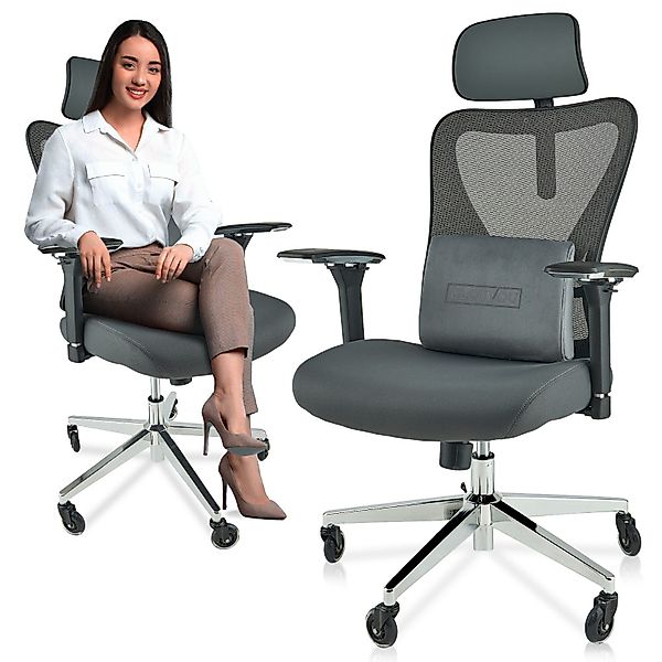 CLOUVOU Bürostuhl ergonomisch, CleverSeat Schreibtischstuhl bis günstig online kaufen