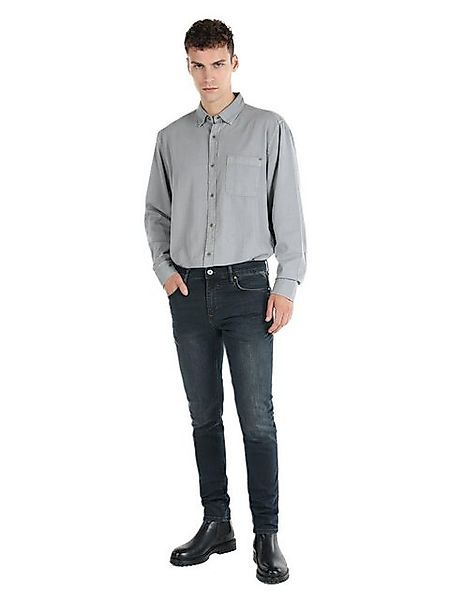Colins Stretch-Jeans Danny Slim Fit Dunkelblaue Herren Hose mit Niedriger T günstig online kaufen
