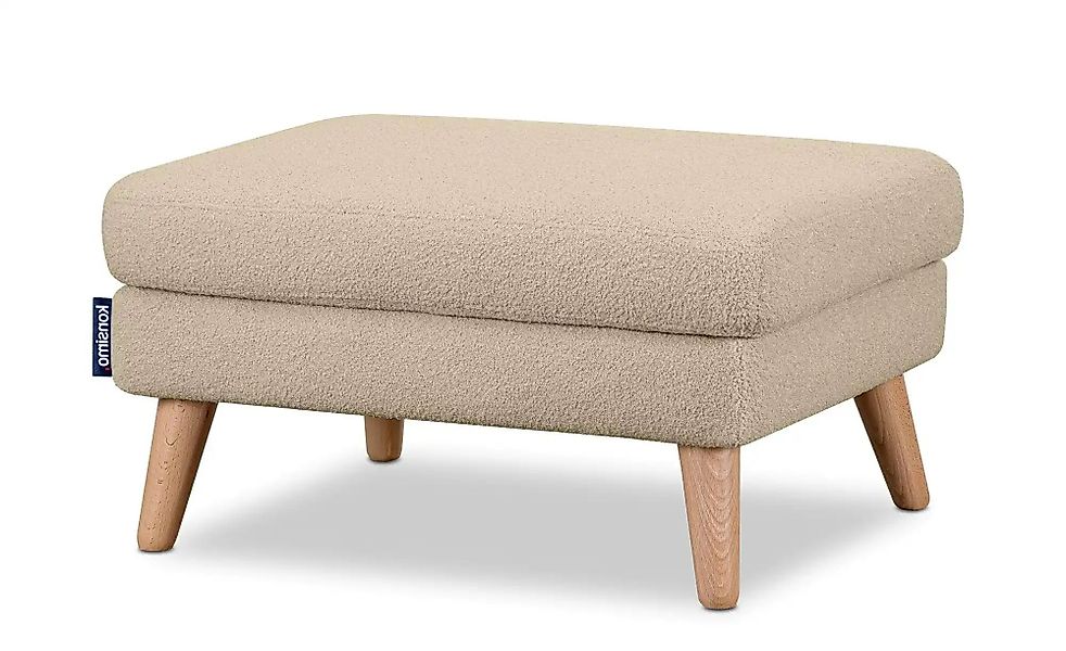 KONSIMO Hocker  Tagio ¦ creme ¦ Maße (cm): B: 80 H: 46 Polstermöbel > Hocke günstig online kaufen