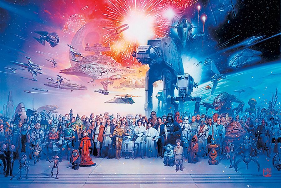 Star Wars Poster Star Wars Poster günstig online kaufen