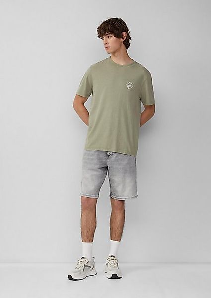 QS Bermudas Denimshorts John / Regular Fit / Mid Rise Waschung günstig online kaufen