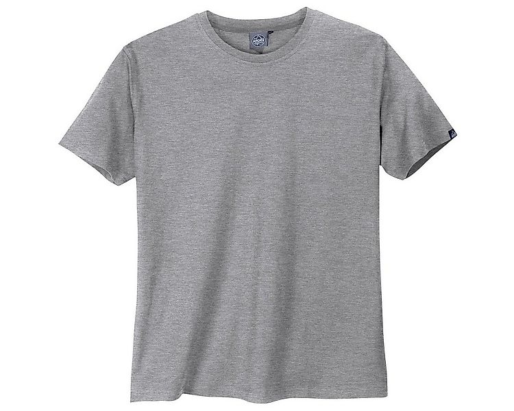 AHORN SPORTSWEAR Rundhalsshirt Ahorn Basic Rundhals T-Shirt grau melange XX günstig online kaufen