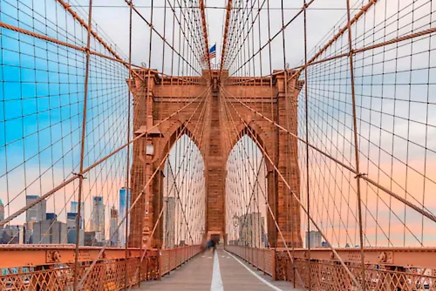 Papermoon Fototapete »Brooklyn Brücke« günstig online kaufen